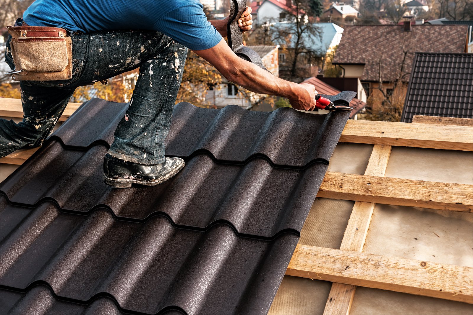 repairing the roof