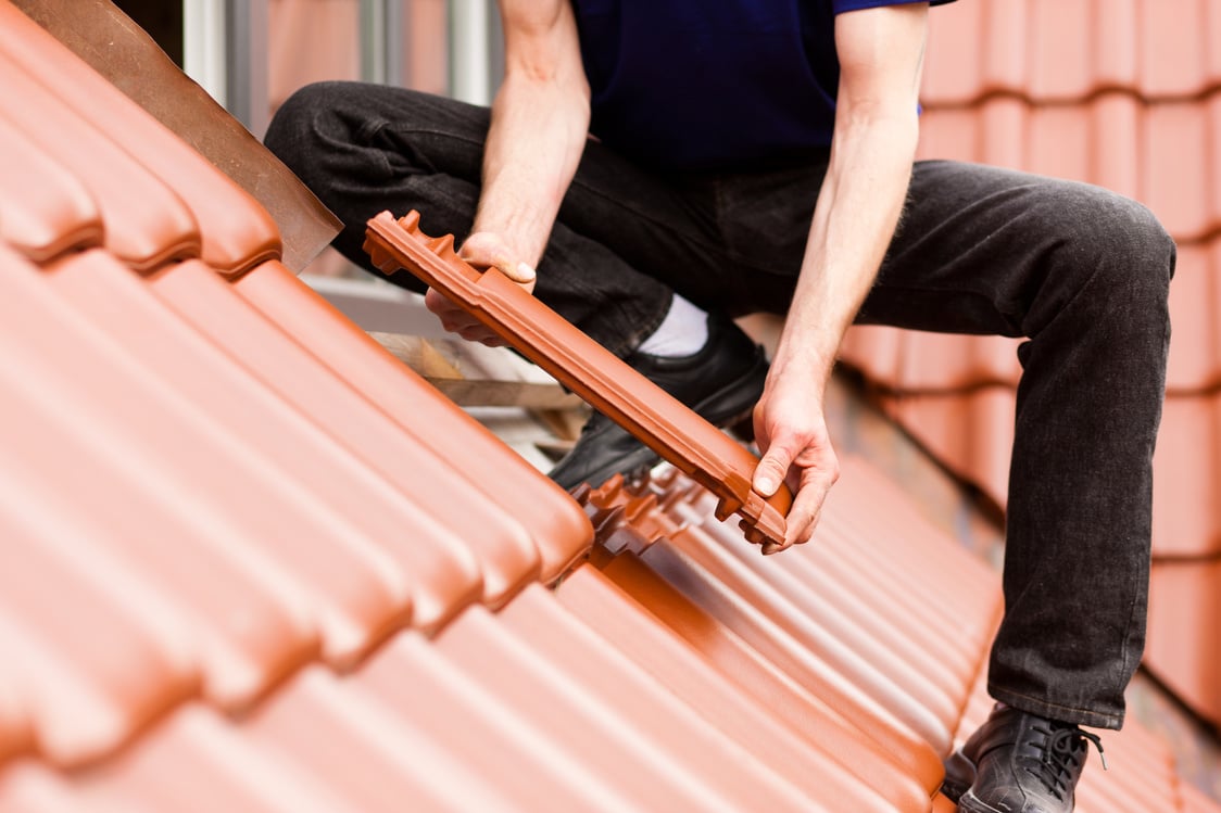 Roof with New Tile